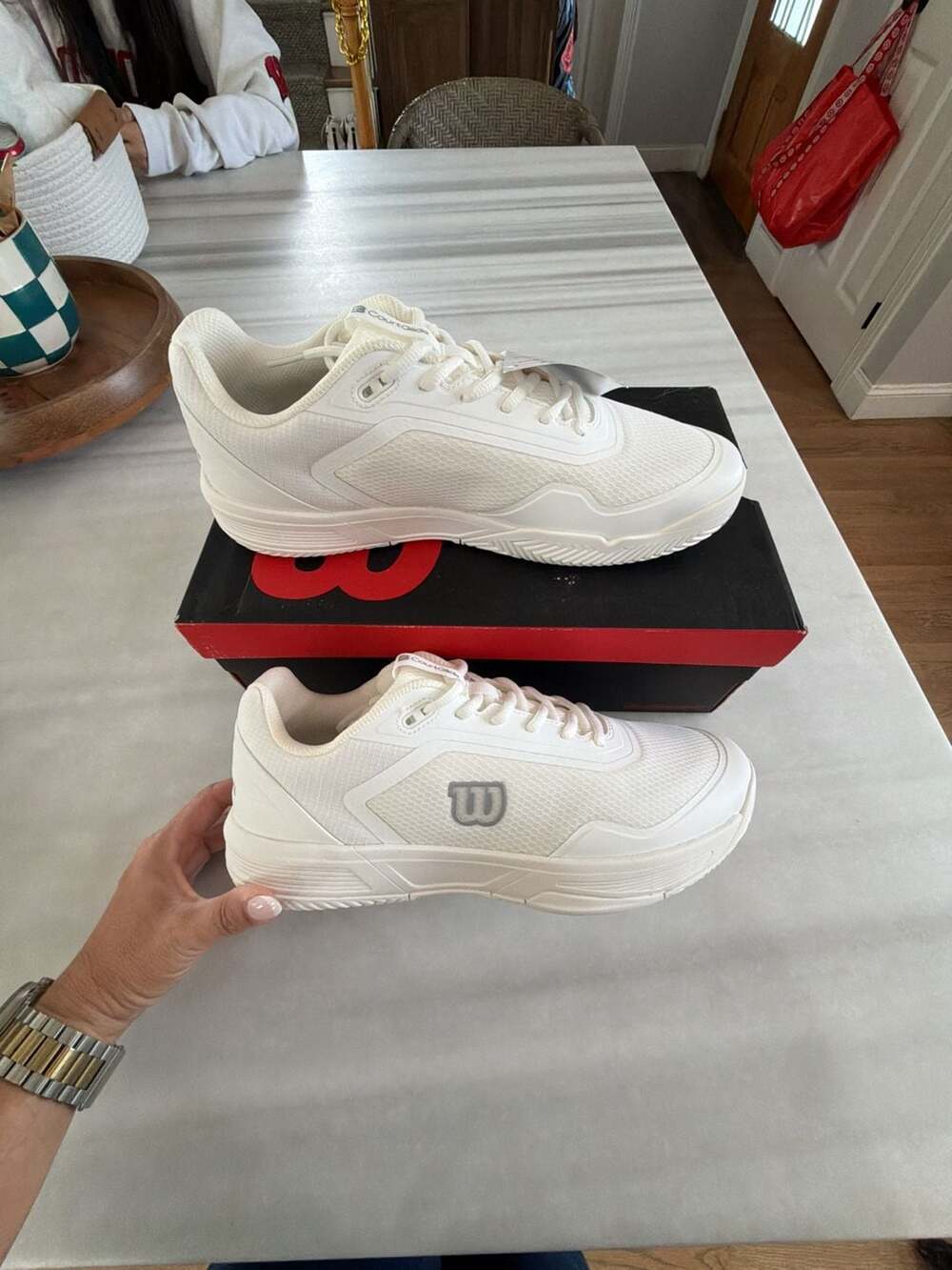 Wilson Courtglide Men's Tennis Shoe White Size 11.5